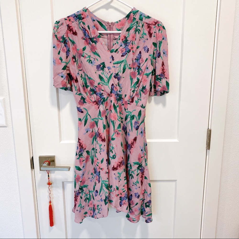 Floral midi dress